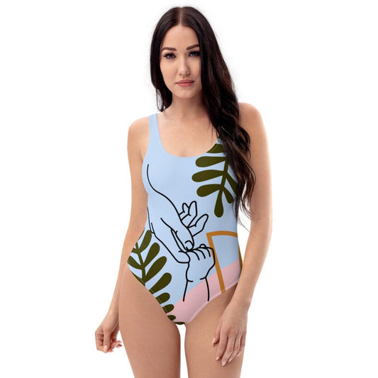All over print One-Piece Swimsuit - Venus Trendy Fashion Online