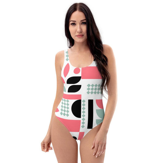 All over print One-Piece Swimsuit - Venus Trendy Fashion Online