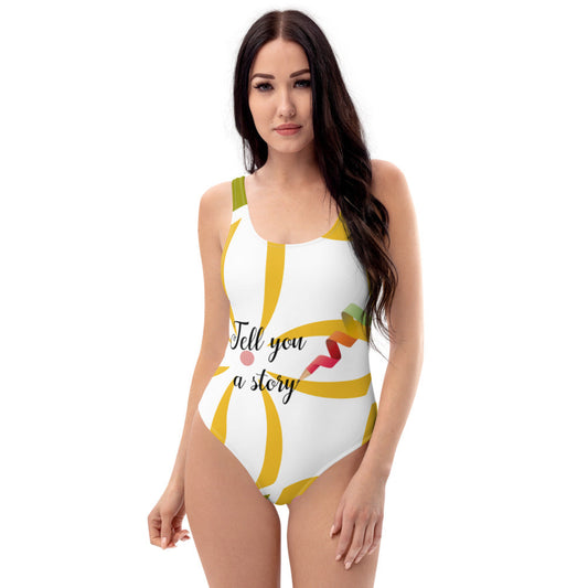 Colourful print One-Piece Swimsuit - Venus Trendy Fashion Online