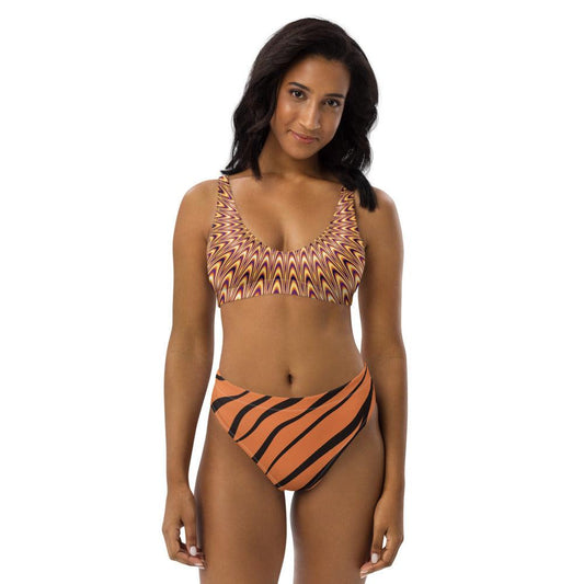 Recycled high-waisted bikini - Venus Trendy Fashion Online