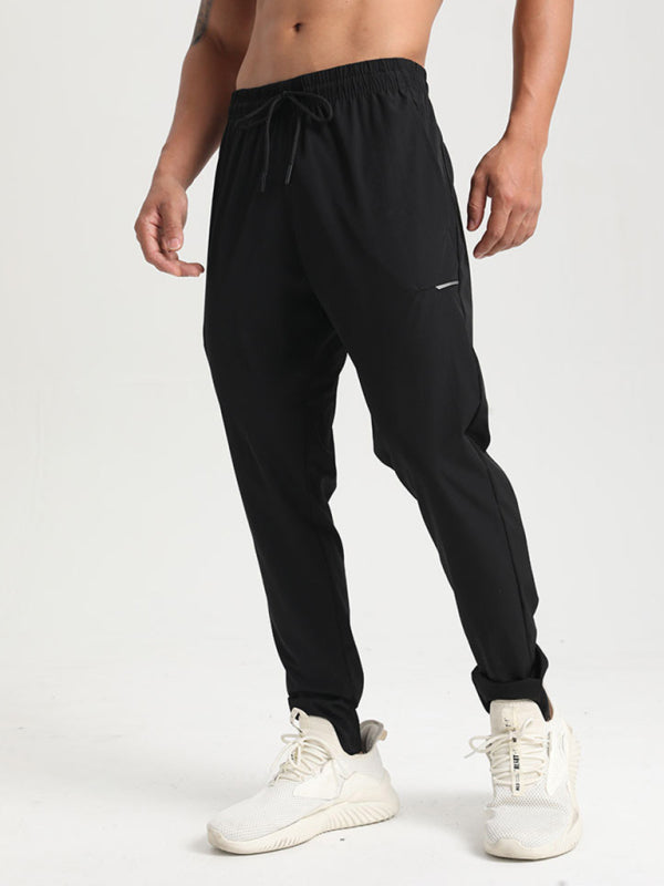 Men's quick-drying elastic outdoor casual running fitness training trousers - Venus Trendy Fashion Online