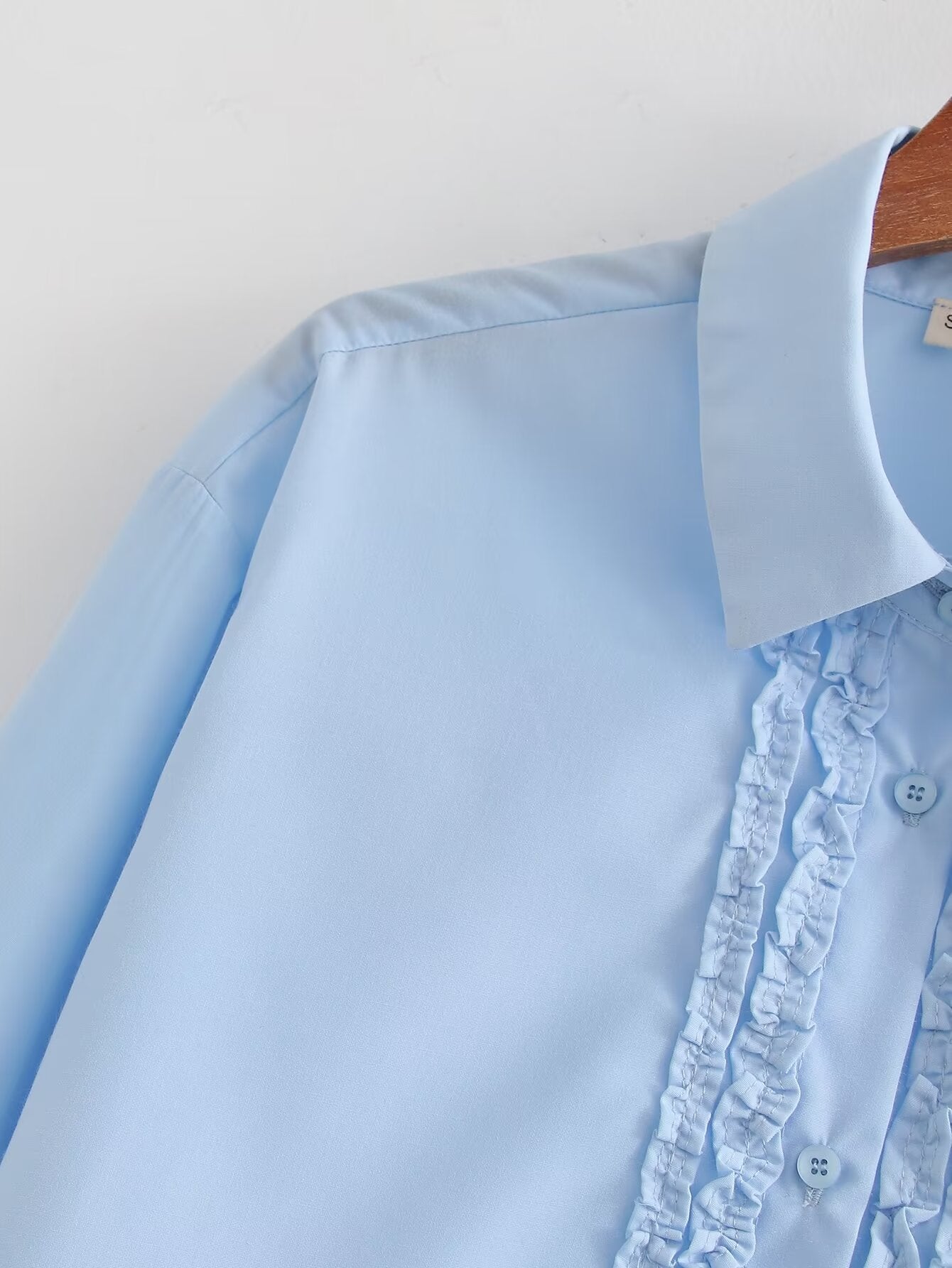 Spring Women Loose Casual Poplin Shirt