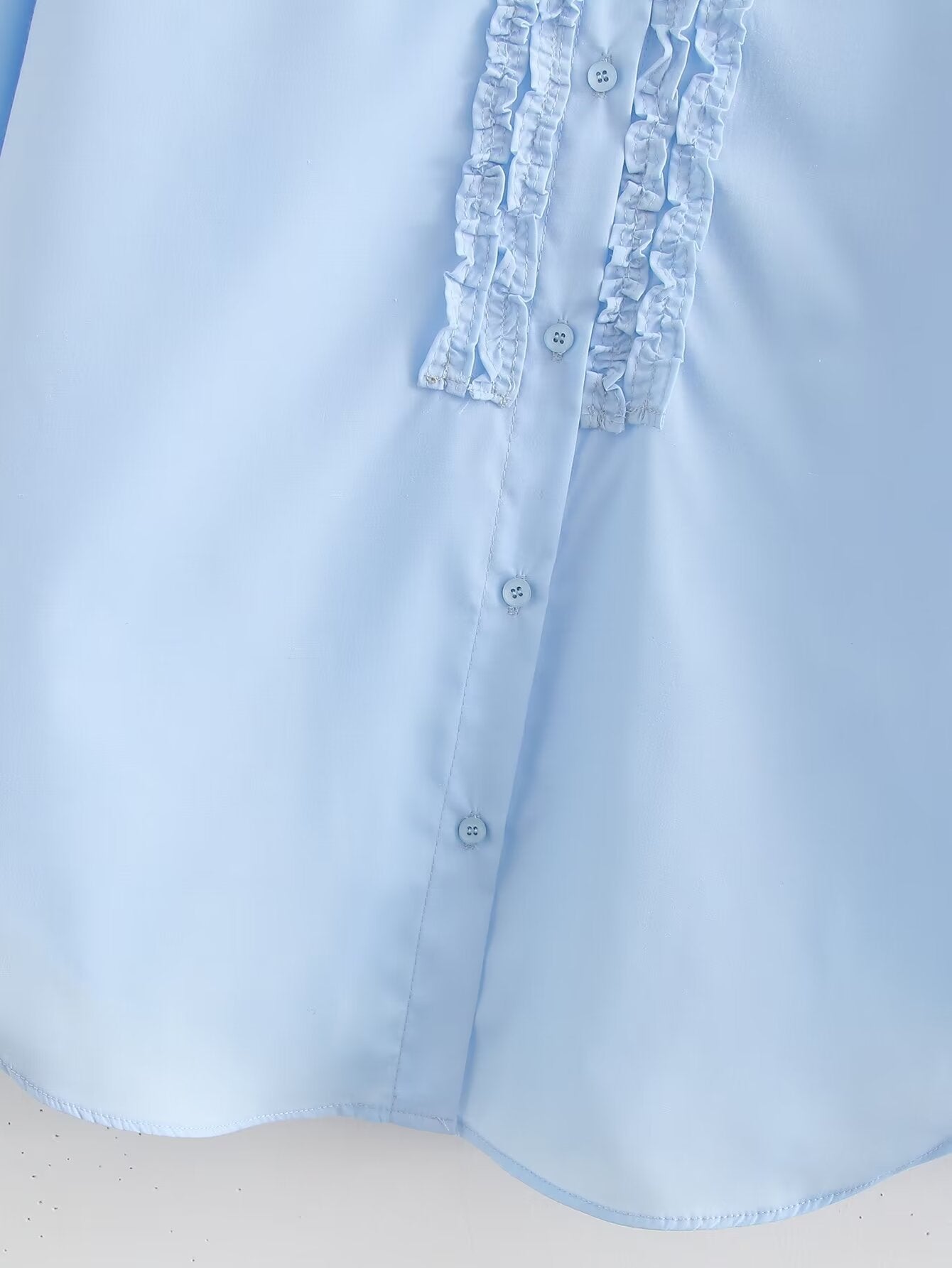 Spring Women Loose Casual Poplin Shirt
