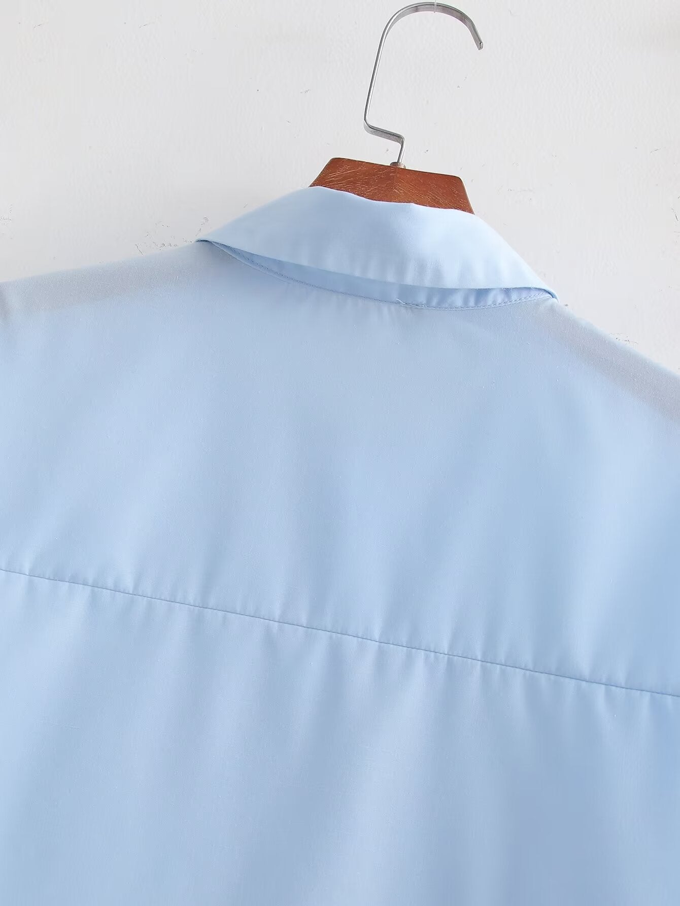 Spring Women Loose Casual Poplin Shirt