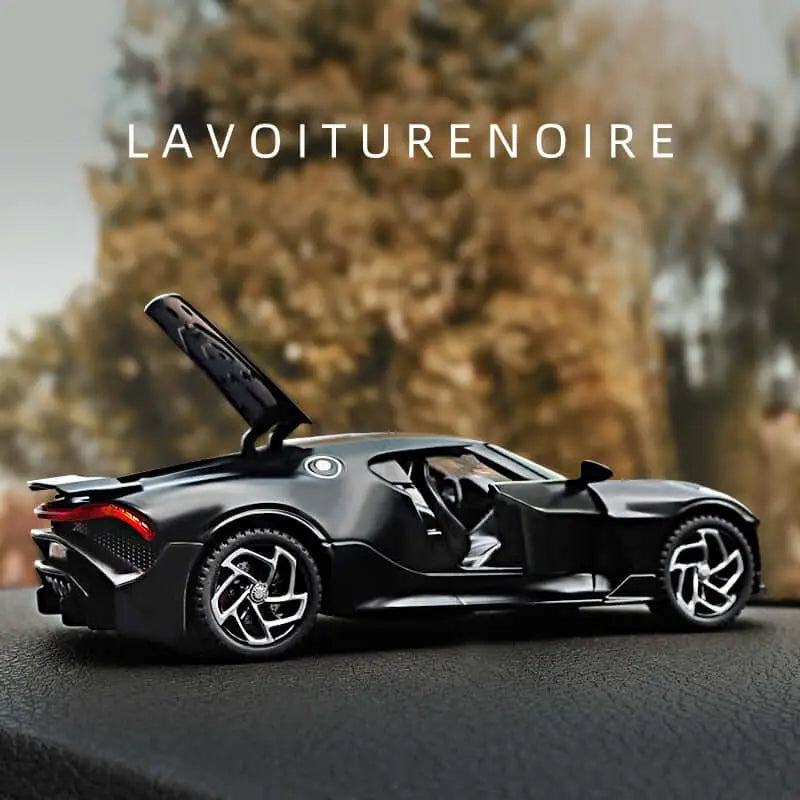 1:32 Bugatti La Voiture Noire Black Dragon Model Car Toys For Children - Venus Trendy Fashion Online