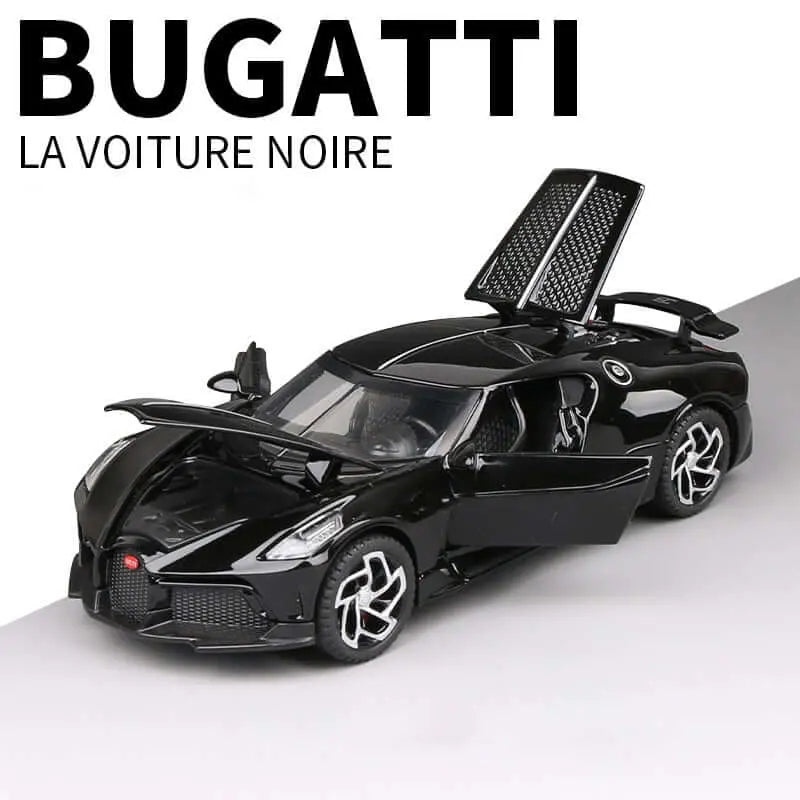 1:32 Bugatti La Voiture Noire Black Dragon Model Car Toys For Children - Venus Trendy Fashion Online