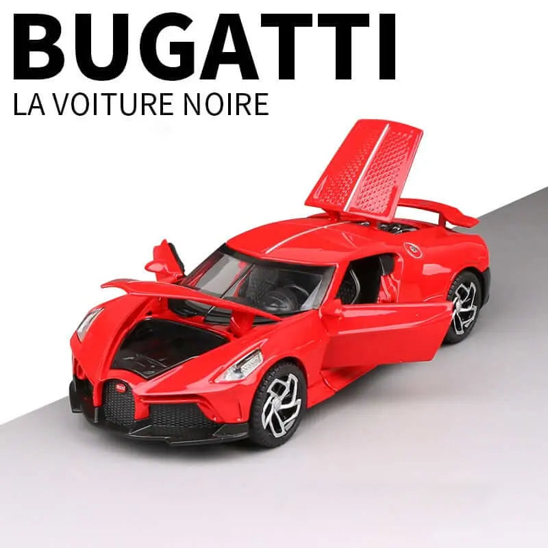 1:32 Bugatti La Voiture Noire Black Dragon Model Car Toys For Children - Venus Trendy Fashion Online