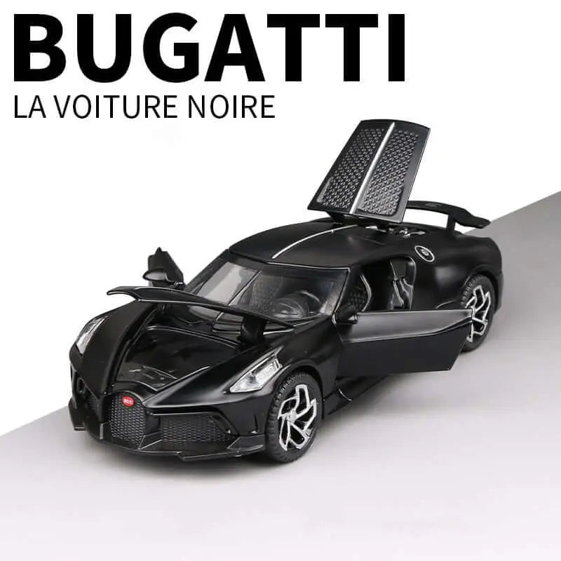 1:32 Bugatti La Voiture Noire Black Dragon Model Car Toys For Children - Venus Trendy Fashion Online