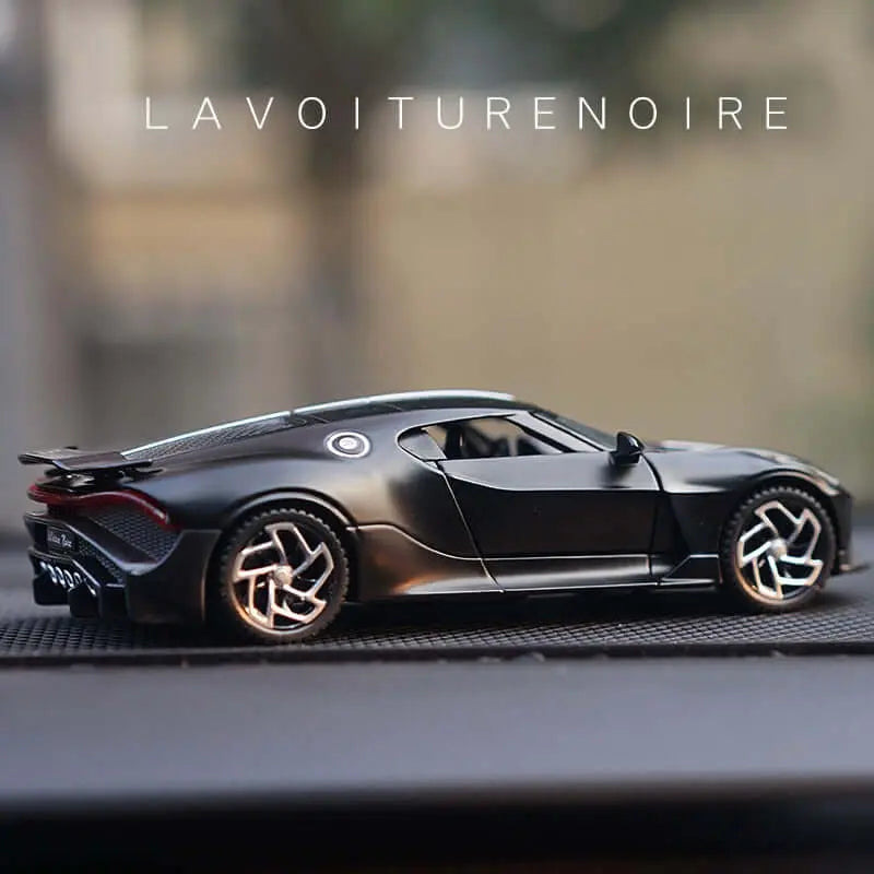 1:32 Bugatti La Voiture Noire Black Dragon Model Car Toys For Children - Venus Trendy Fashion Online