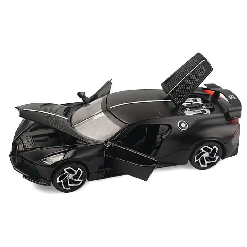 1:32 Bugatti La Voiture Noire Black Dragon Model Car Toys For Children - Venus Trendy Fashion Online