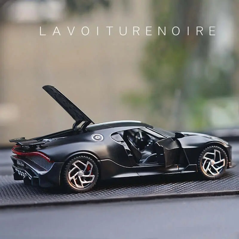 1:32 Bugatti La Voiture Noire Black Dragon Model Car Toys For Children - Venus Trendy Fashion Online