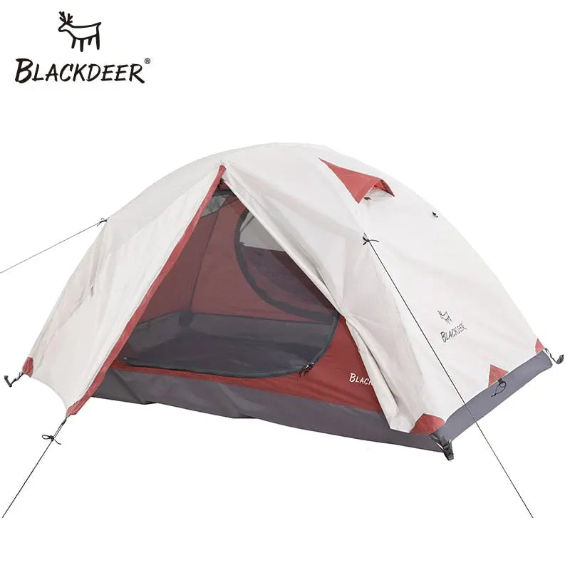 2-3 People Backpacking Tent Outdoor Camping 4 Season Winter Skirt Tent Double Layer Waterproof - Venus Trendy Fashion Online