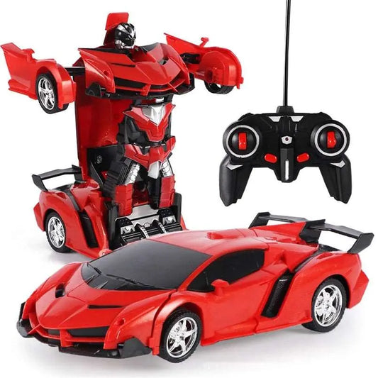 2 in 1 Electric RC Car Transformation Robots Children Toys - Venus Trendy Fashion Online