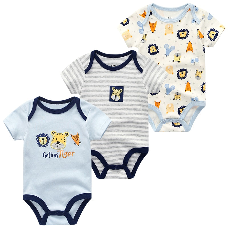 3 PCS/LOT Newborn Baby Clothing 100% Cotton Venus Trendy Fashion Online