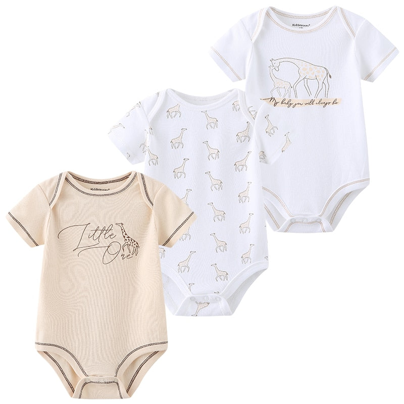 3 PCS/LOT Newborn Baby Clothing 100% Cotton Venus Trendy Fashion Online