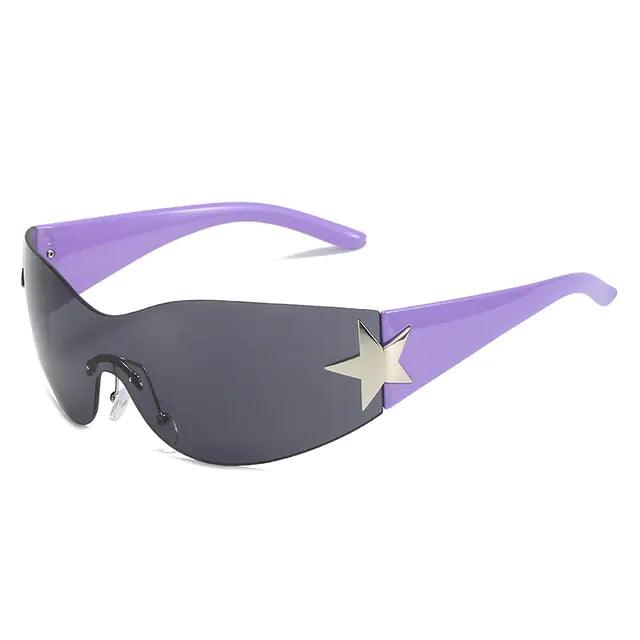 Punk Star Sunglasses UV400 Goggles - Venus Trendy Fashion Online