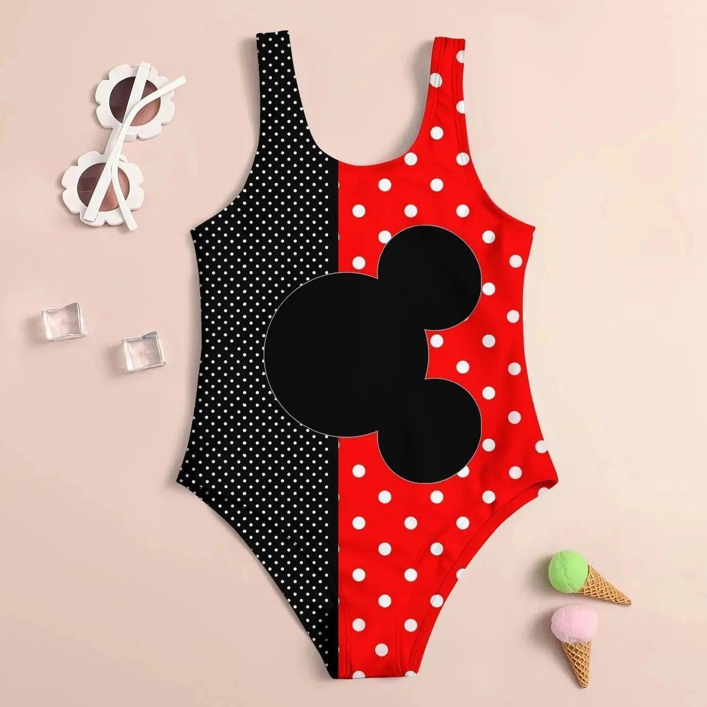 3D Cartoon Print Cute Kid's Swimsuit - Venus Trendy Fashion Online