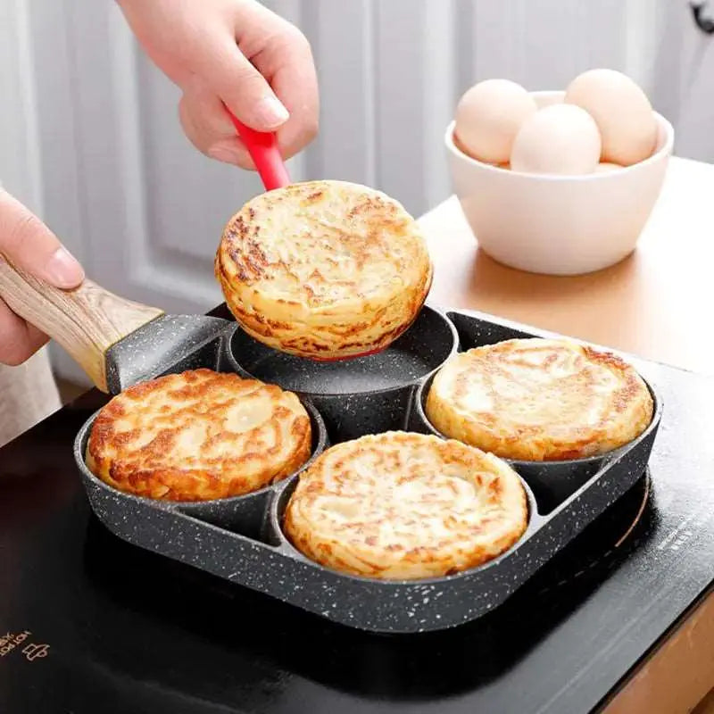 4-Hole Non-Stick Omelet Pan - Venus Trendy Fashion Online