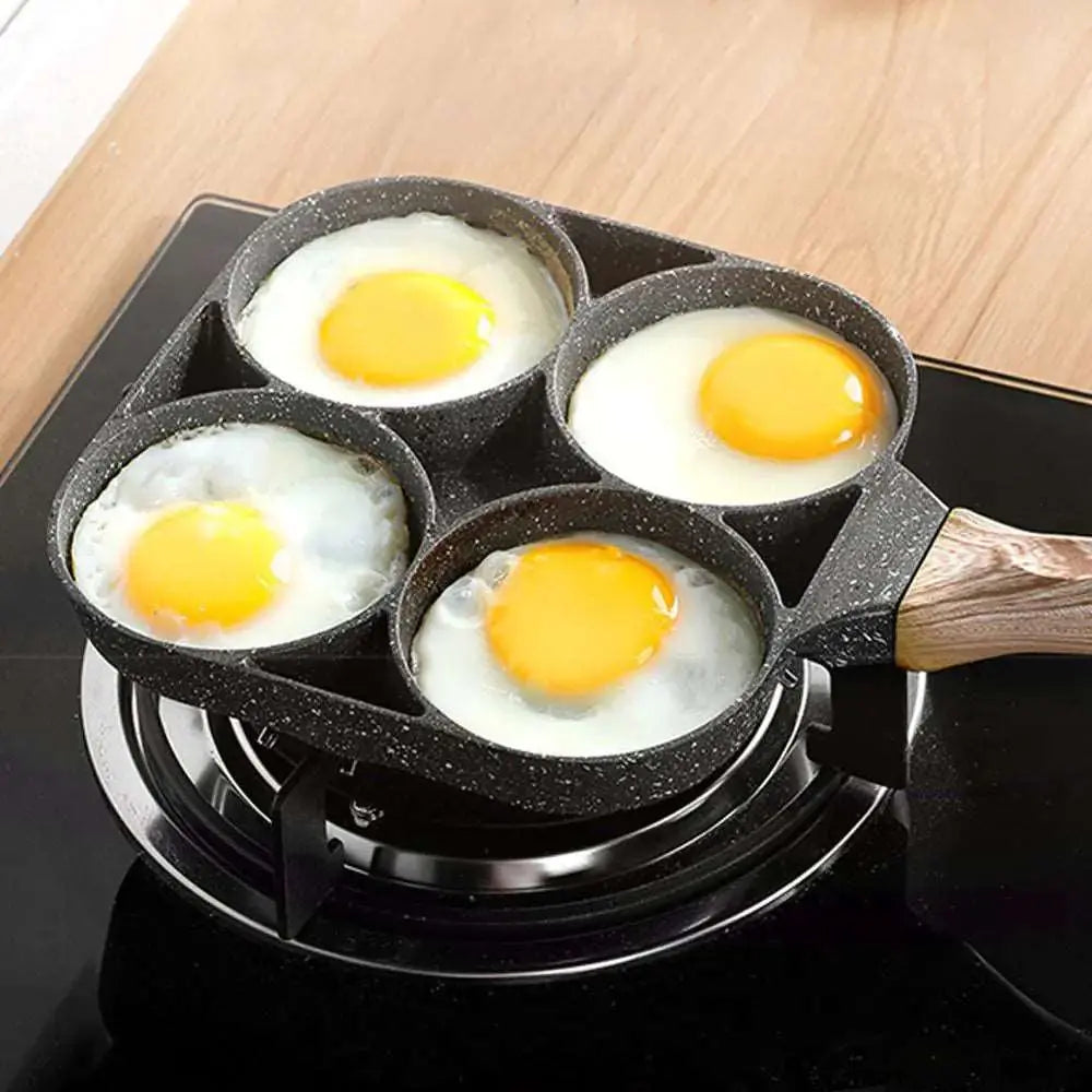 4-Hole Non-Stick Omelet Pan - Venus Trendy Fashion Online