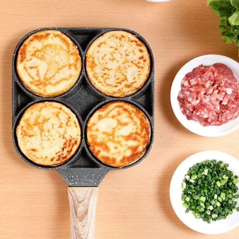 4-Hole Non-Stick Omelet Pan - Venus Trendy Fashion Online