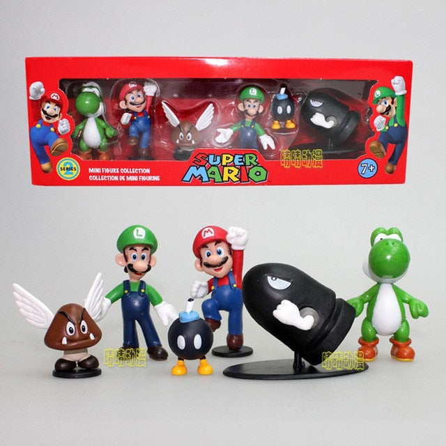 Super Mario Bros PVC Action Figure Toys