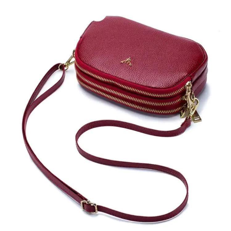 Chic Leather Mini Sling Bag - Venus Trendy Fashion Online