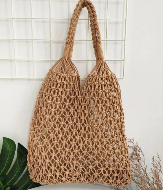 Eco Chic Straw Tote