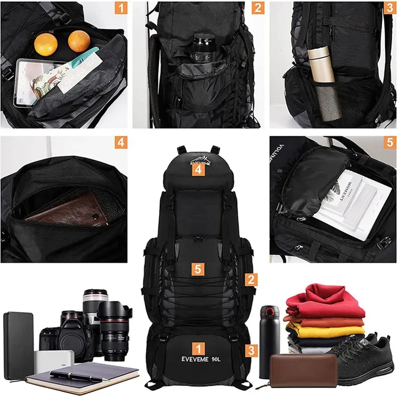 Outdoor Travel Backpack for Camping and Hiking - Venus Trendy Fashion Online