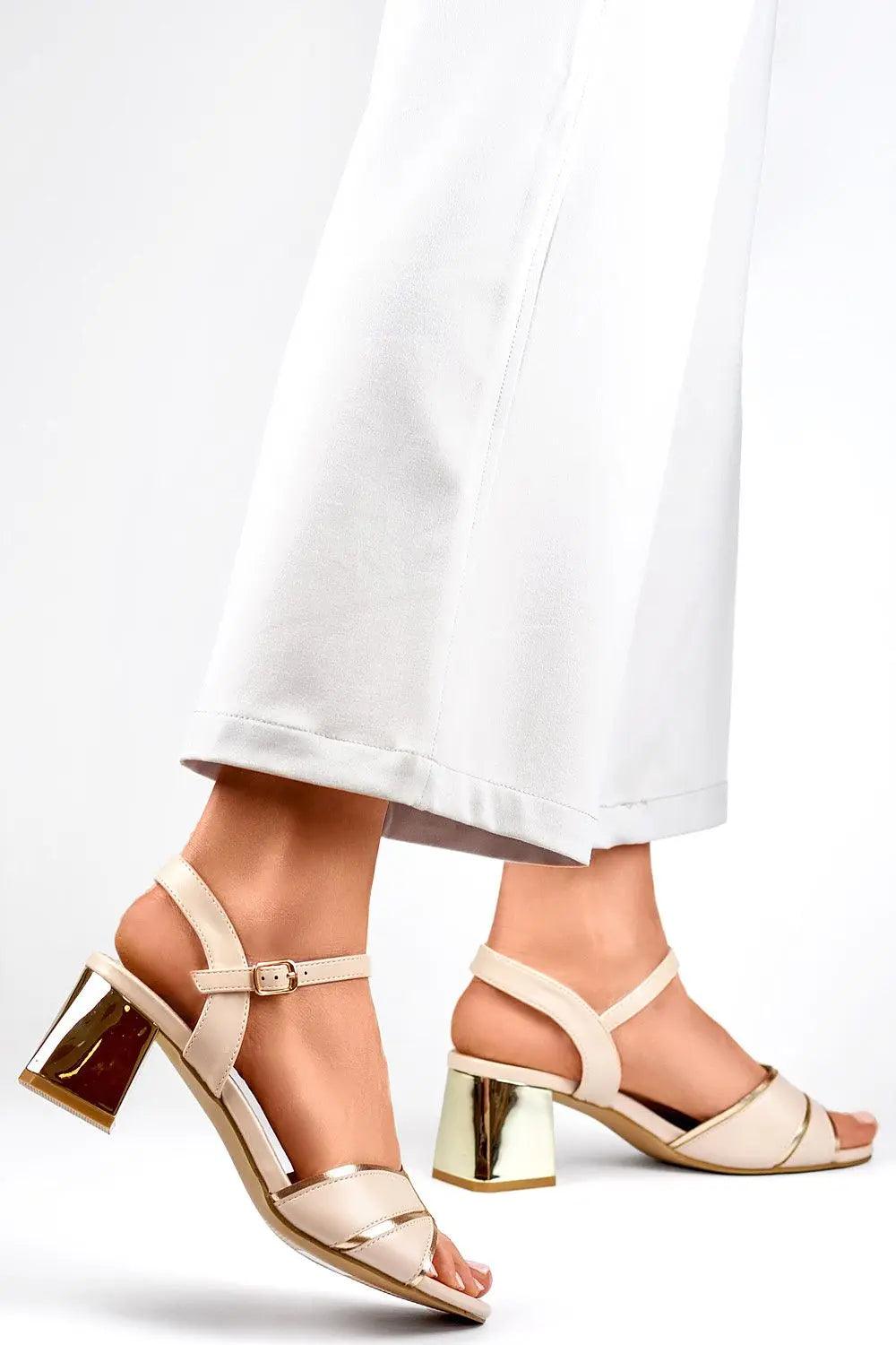 Adorable Comfort Heel sandals - Venus Trendy Fashion Online