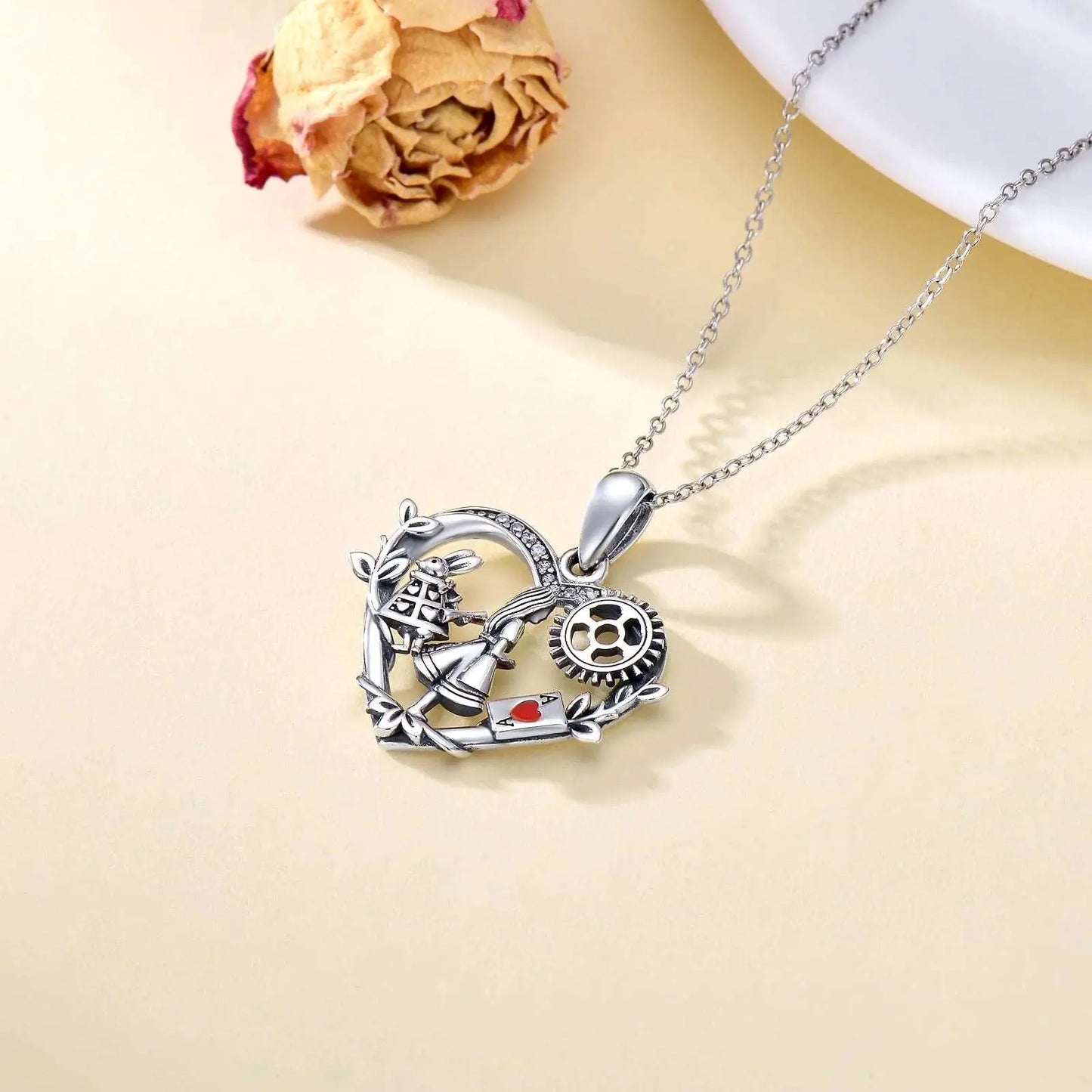 Alice Wonderland Trendy Necklace - Venus Trendy Fashion Online