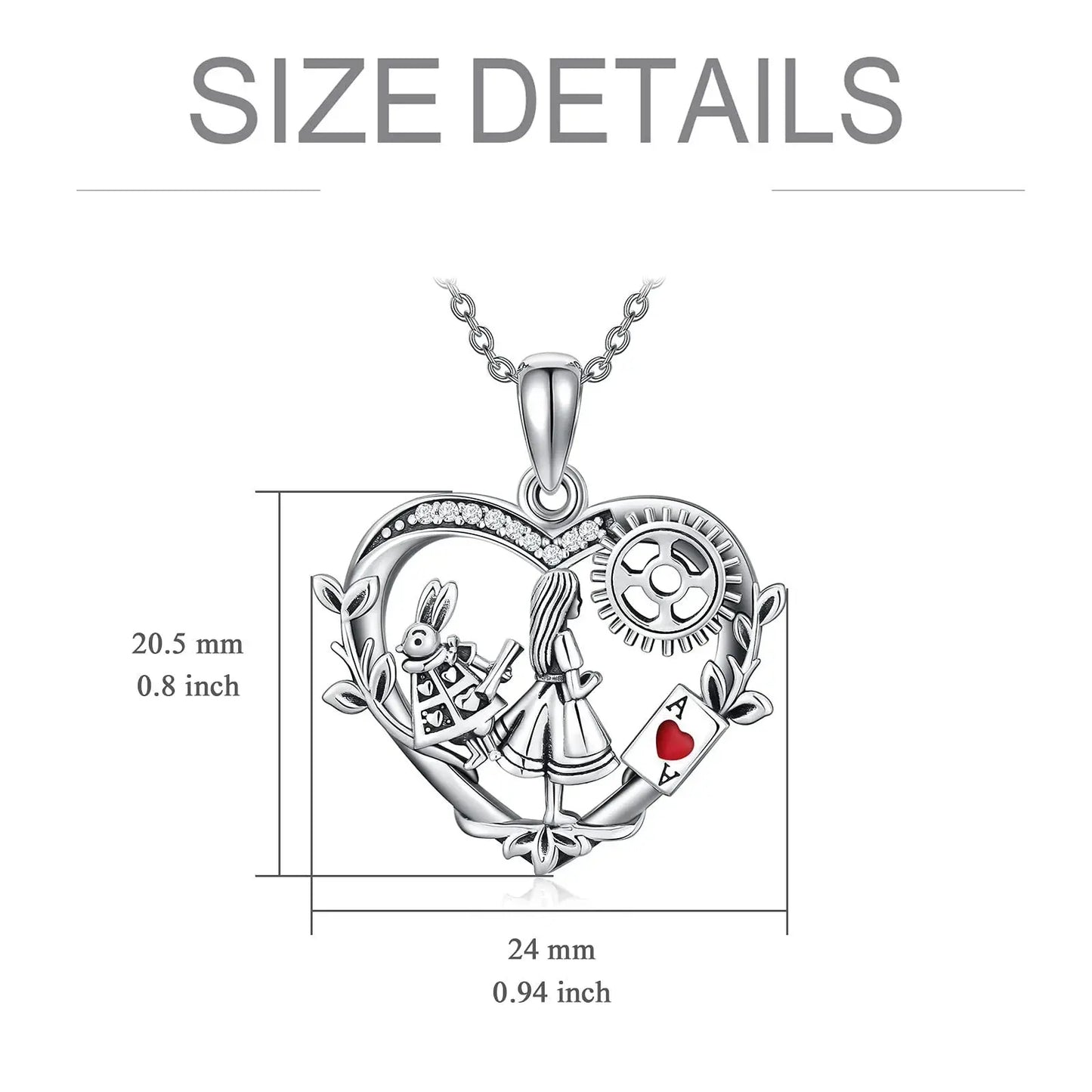 Alice Wonderland Trendy Necklace - Venus Trendy Fashion Online