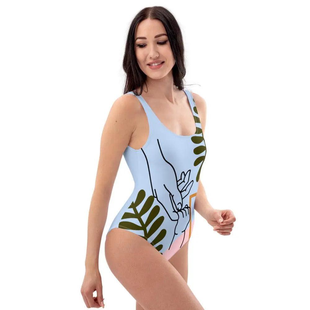 All over print One-Piece Swimsuit - Venus Trendy Fashion Online