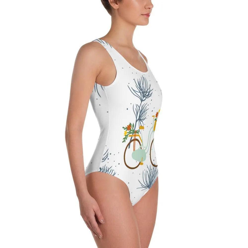 All-over print One-Piece Swimsuit - Venus Trendy Fashion Online