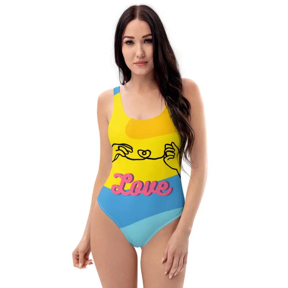 All over print One-Piece Swimsuit - Venus Trendy Fashion Online