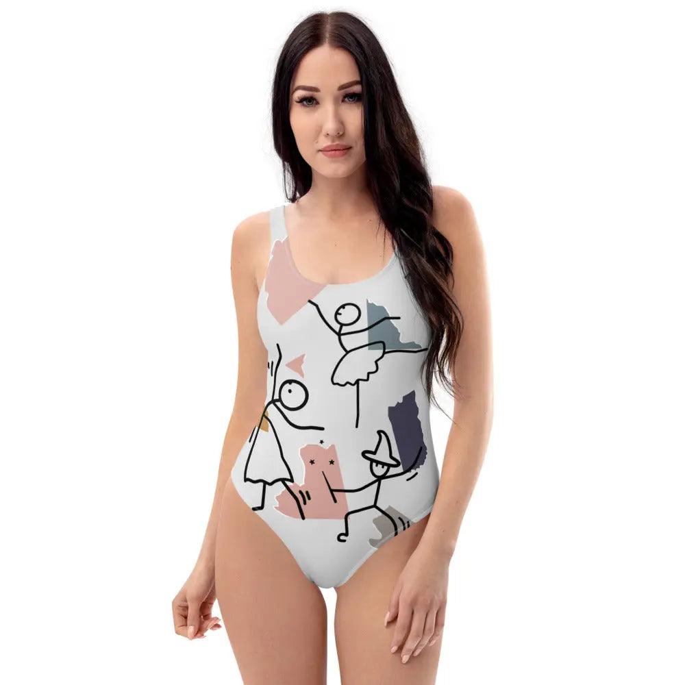 All printed One-Piece Swimsuit - Venus Trendy Fashion Online