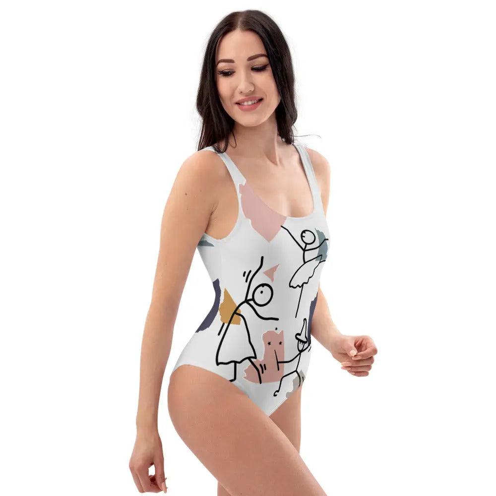 All printed One-Piece Swimsuit - Venus Trendy Fashion Online