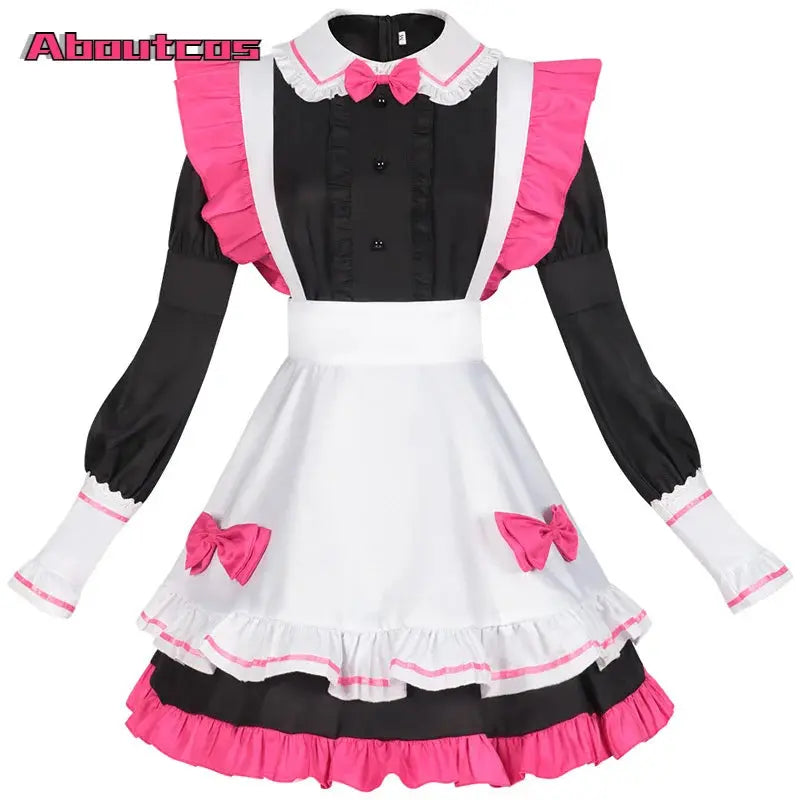 Anime OSHI NO KO Cosplay Costume Arima Kana Maid Uniform sets - Venus Trendy Fashion Online