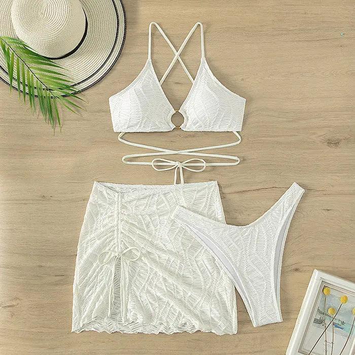 Trendy Three Piece Swimsuit - Venus Trendy Fashion Online