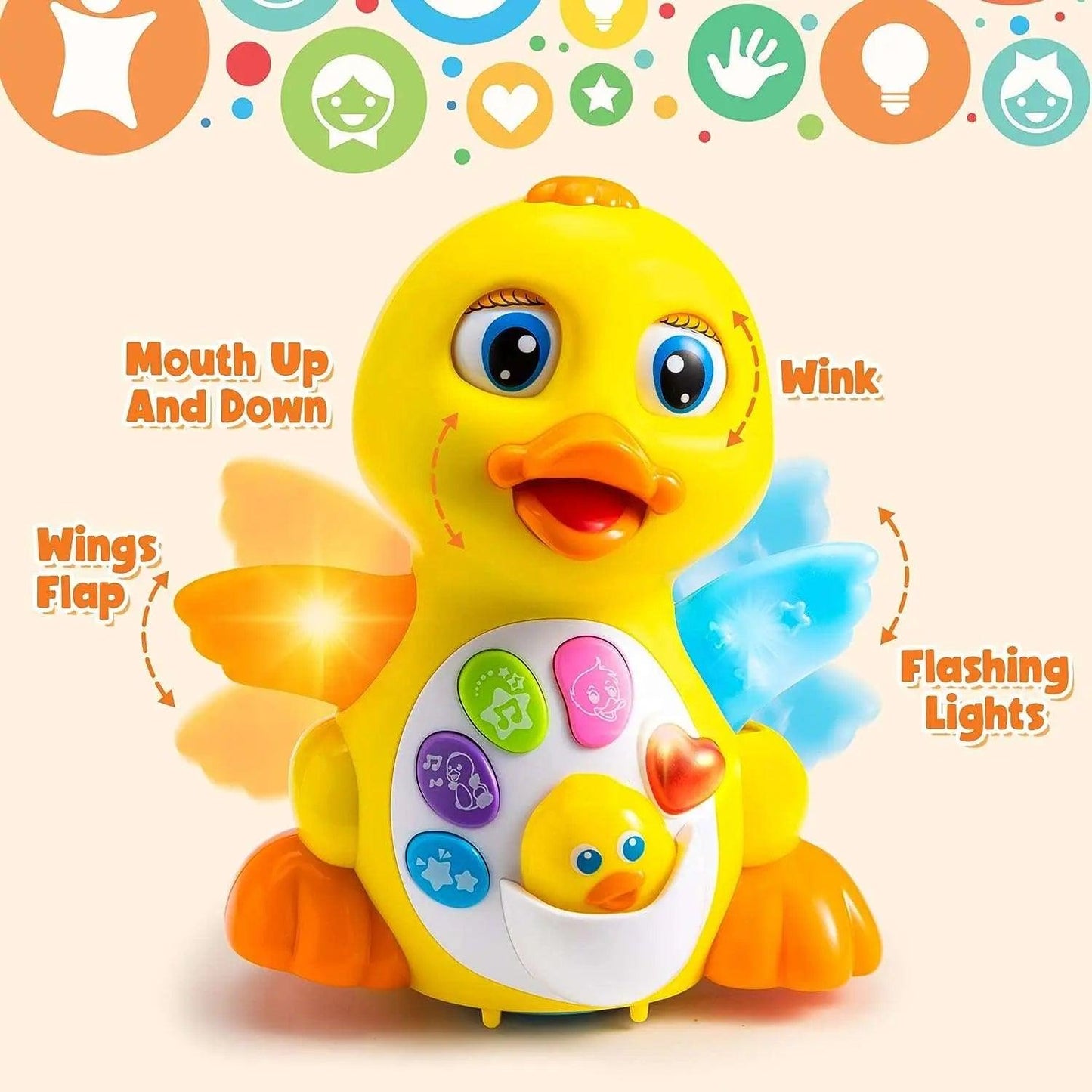 Baby Musical Duck Toy - Venus Trendy Fashion Online