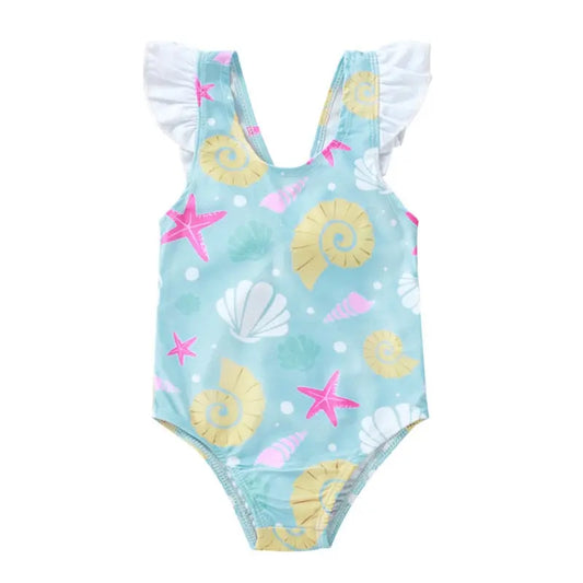 Baby Swimwear Little Girls One-piece Swimsuit for Beach - Venus Trendy Fashion Online