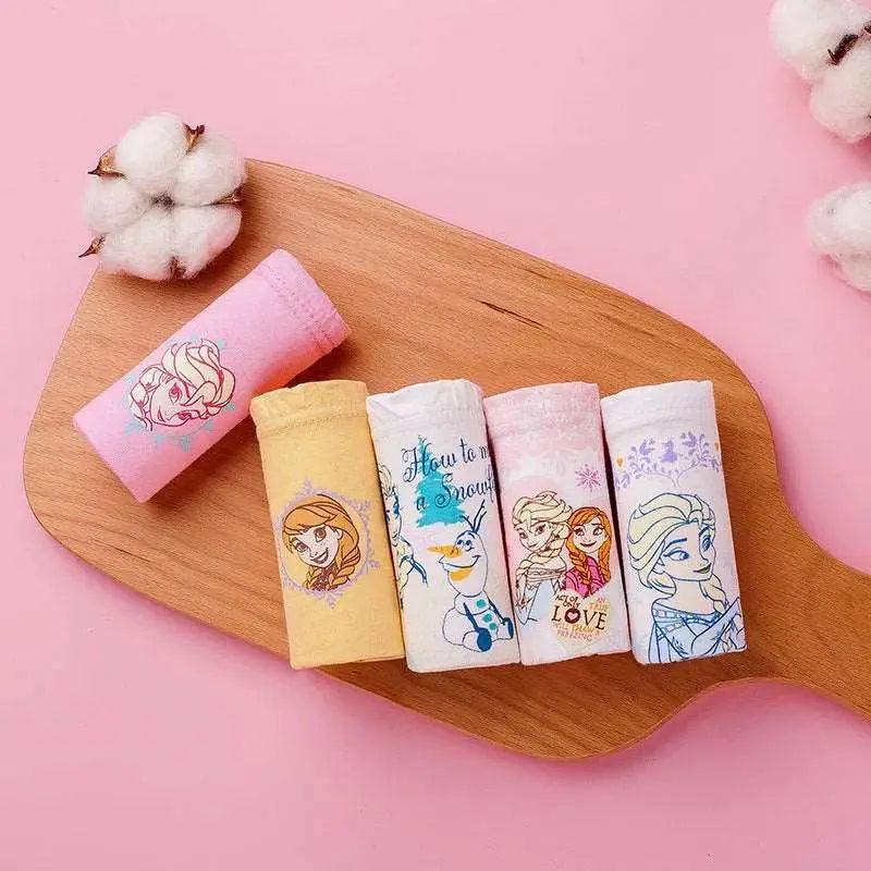 5Pcs/Box Cartoon Girls Underwear Panties For 1-14Y - Venus Trendy Fashion Online