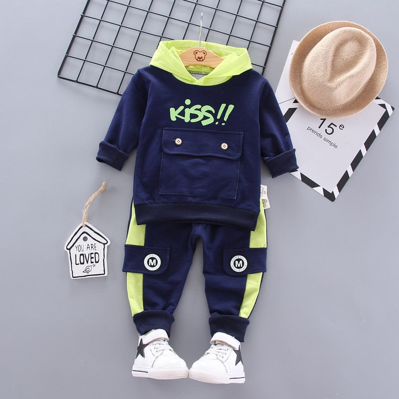 Boys Long Sleeves Outfits Clothing Hoodie + Trousers Venus Trendy Fashion Online