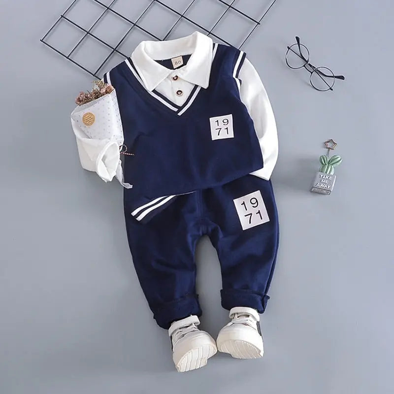 Boys Long Sleeves Outfits Clothing Hoodie + Trousers - Venus Trendy Fashion Online