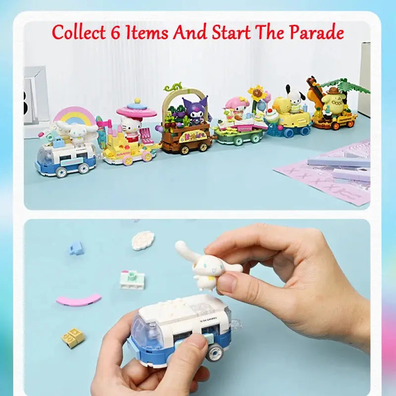 Cartoon Series Assembly Model Decoration Toy for Gift - Venus Trendy Fashion Online