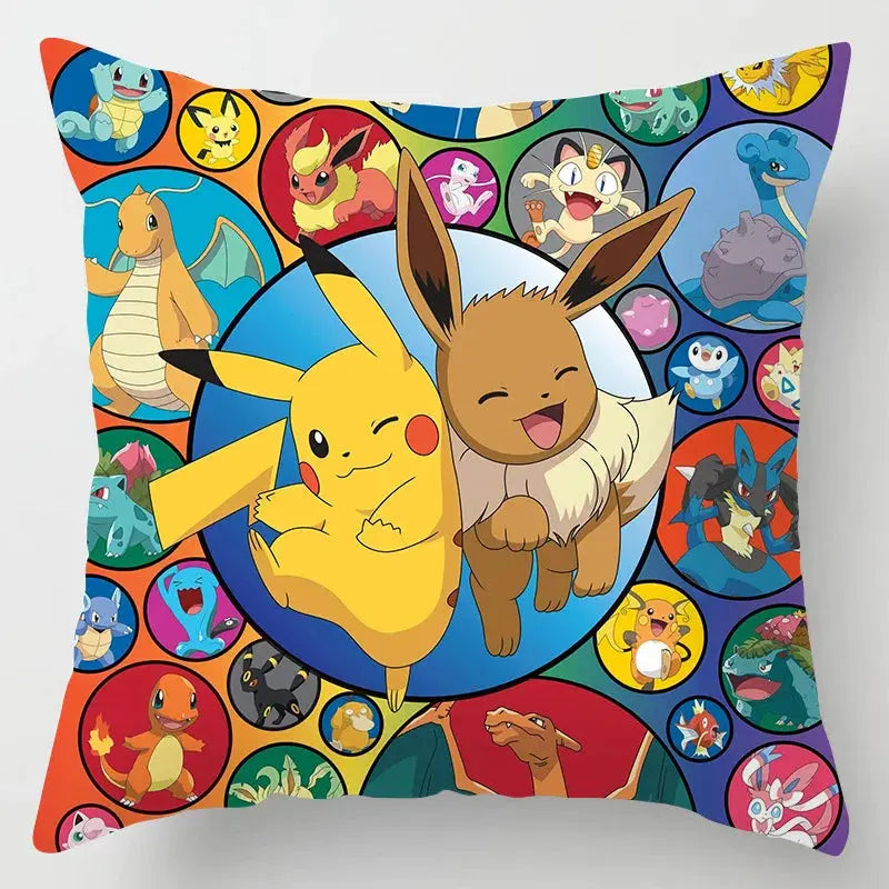 Cartoons Anime Pillowcase 45x45cm - Venus Trendy Fashion Online