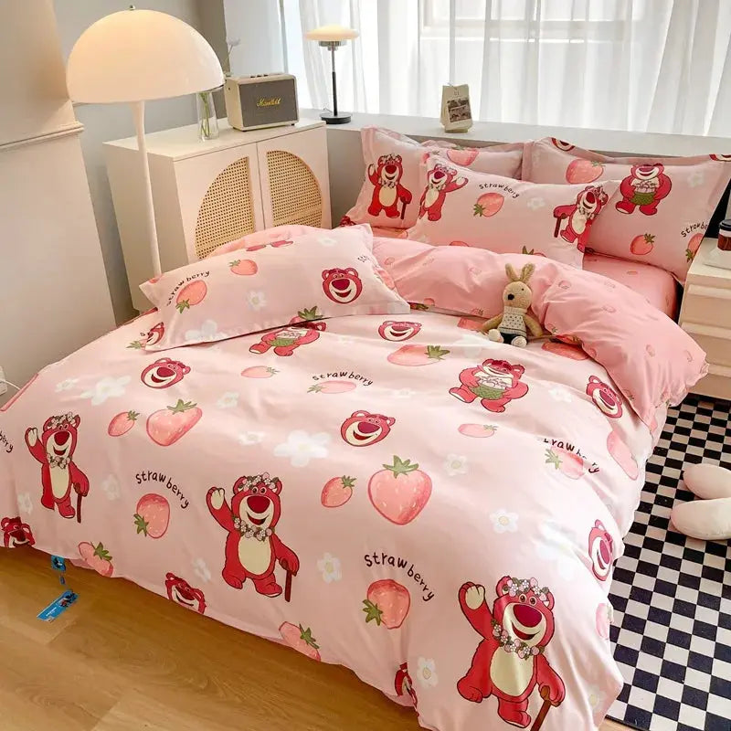 Cartoons Bedding Set Home Textile - Venus Trendy Fashion Online