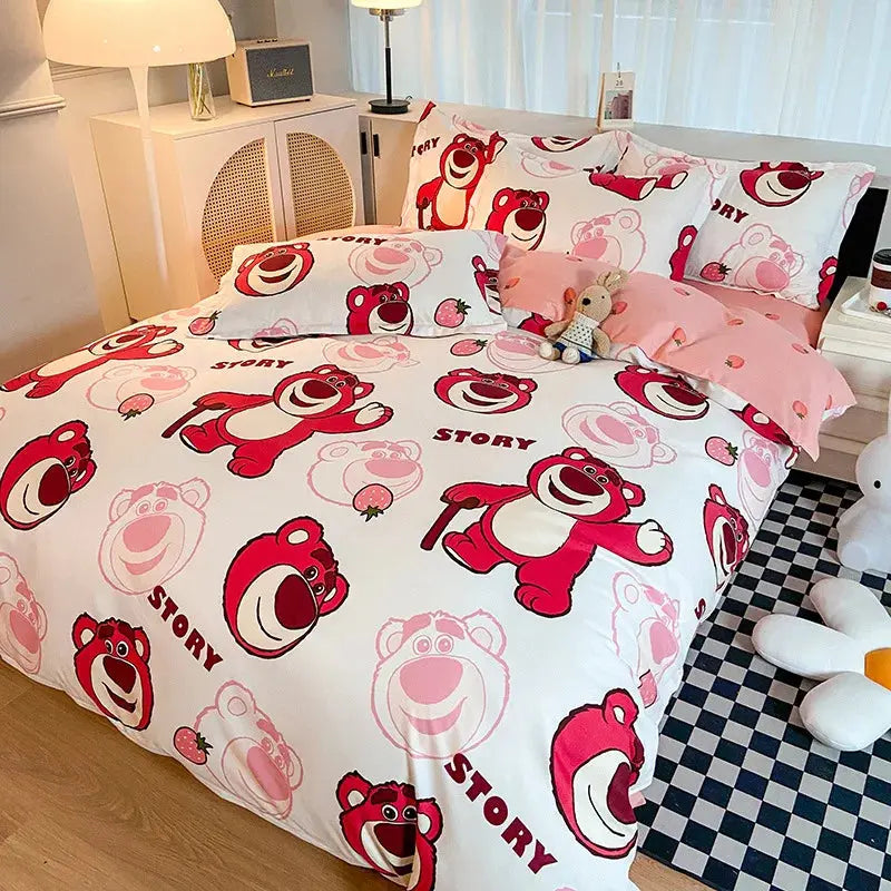 Cartoons Bedding Set Home Textile - Venus Trendy Fashion Online