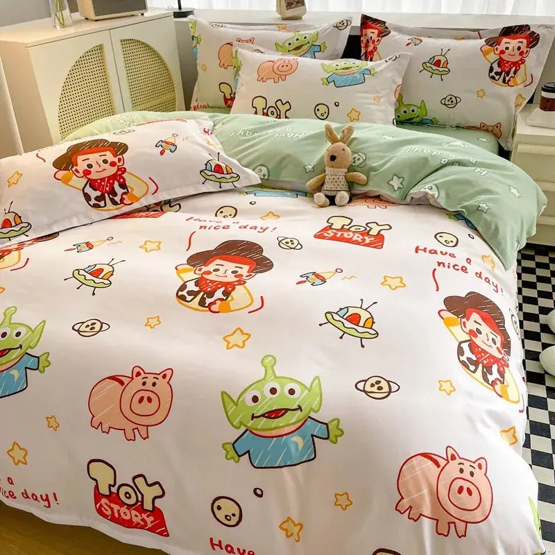 Cartoons Bedding Set Home Textile - Venus Trendy Fashion Online