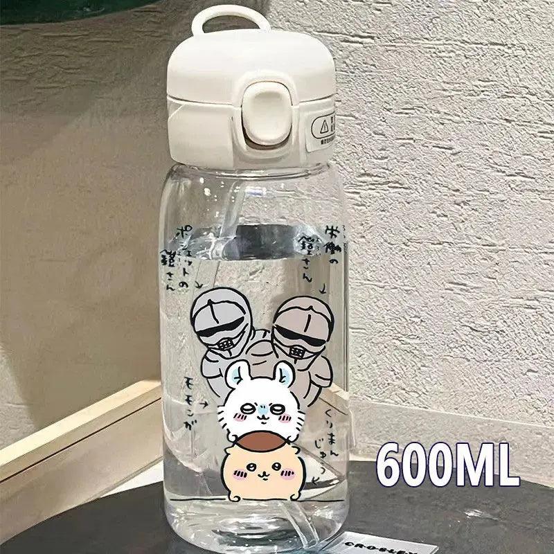 Chiikawas Portable Plastic 600 ML Sport Water Bottle - Venus Trendy Fashion Online