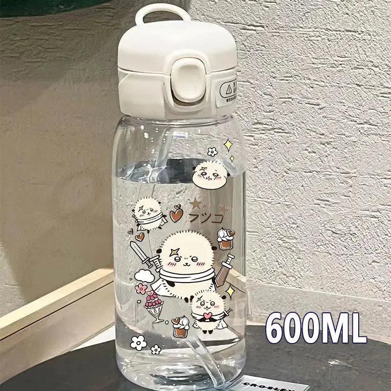 Chiikawas Portable Plastic 600 ML Sport Water Bottle - Venus Trendy Fashion Online